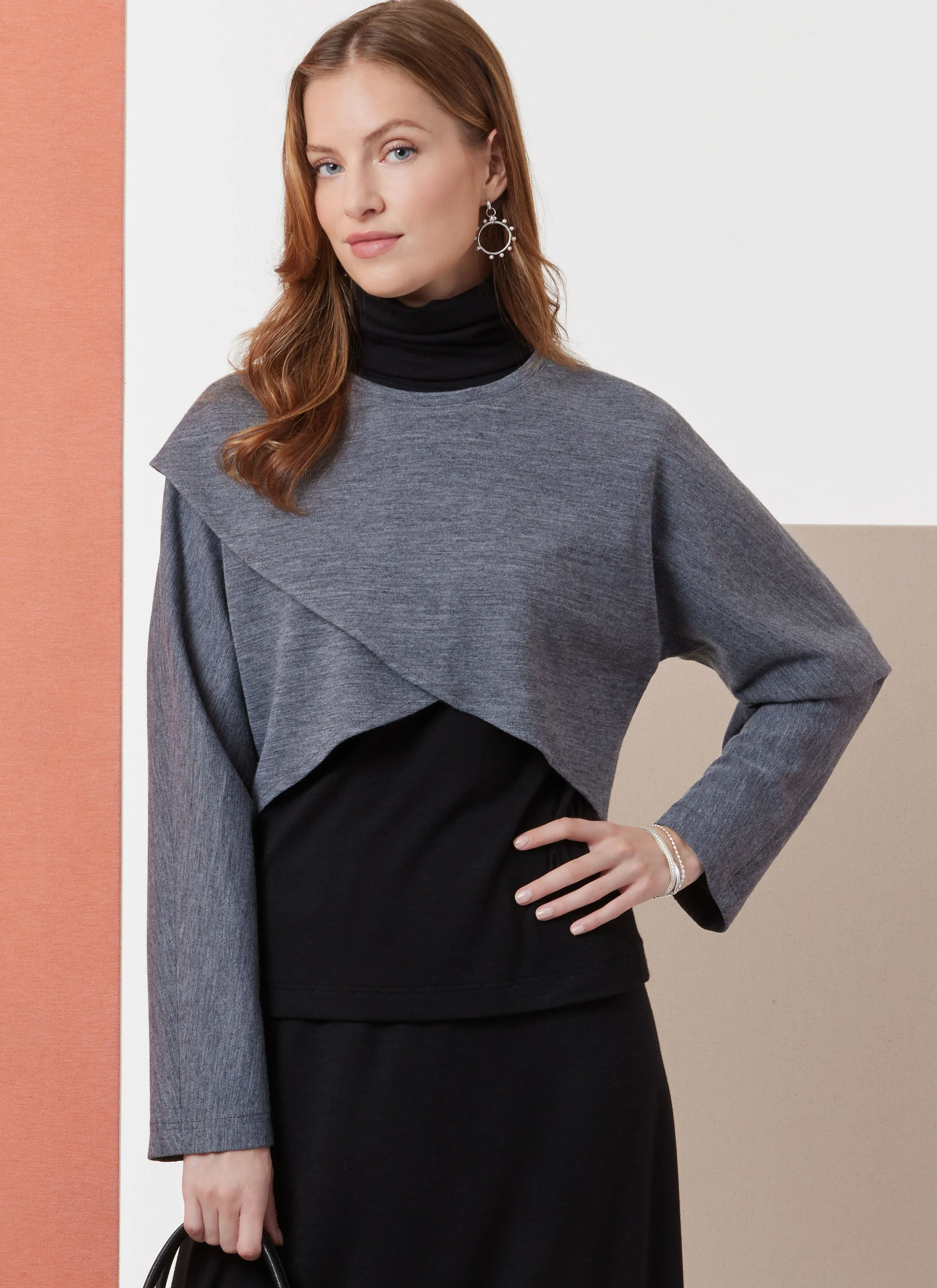 Butterick sewing pattern B7013 Misses' Knit Tops, Skirt, and Pants