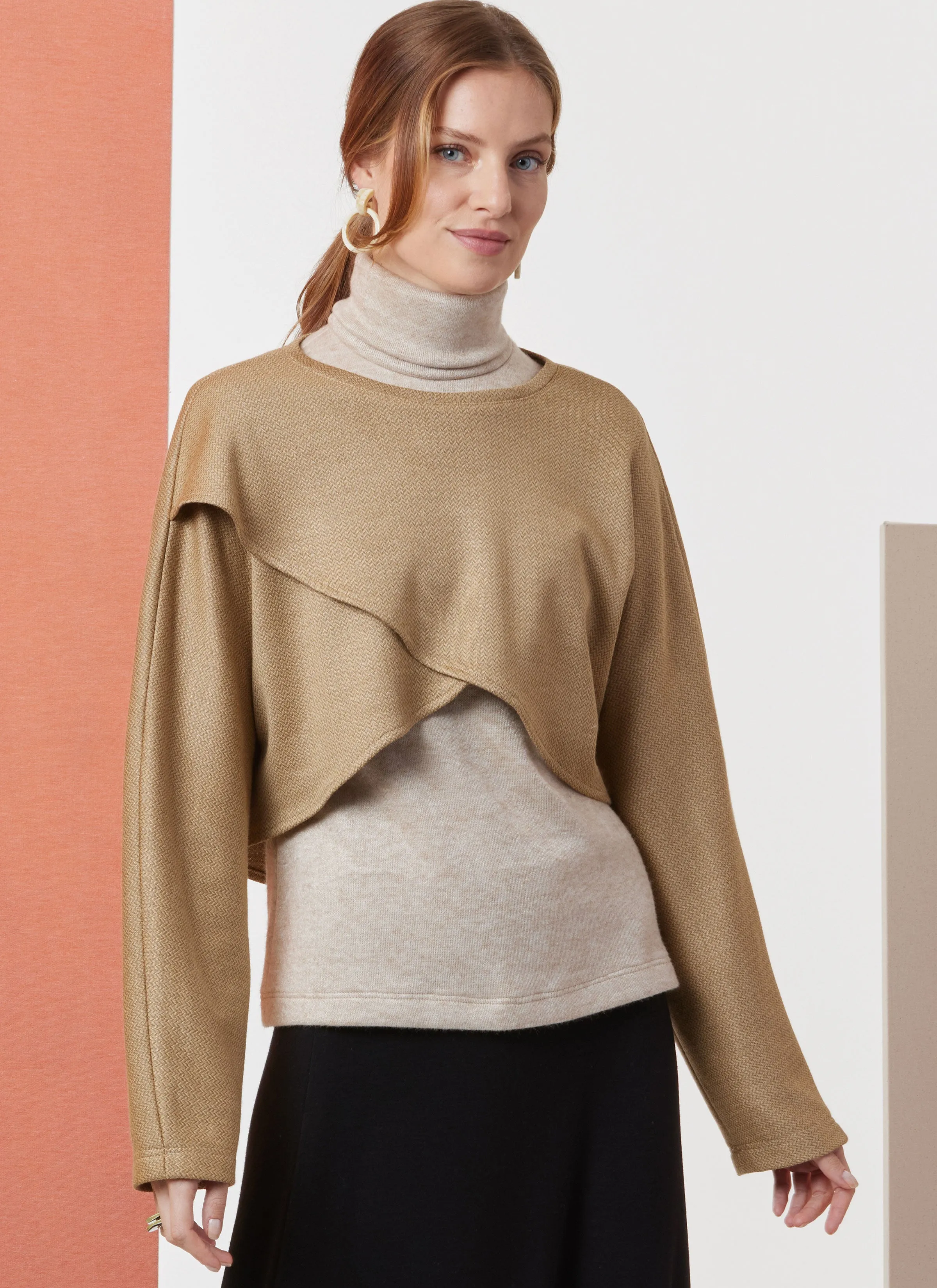 Butterick sewing pattern B7013 Misses' Knit Tops, Skirt, and Pants