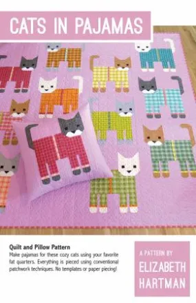 Cats in Pajamas - Elizabeth Hartman