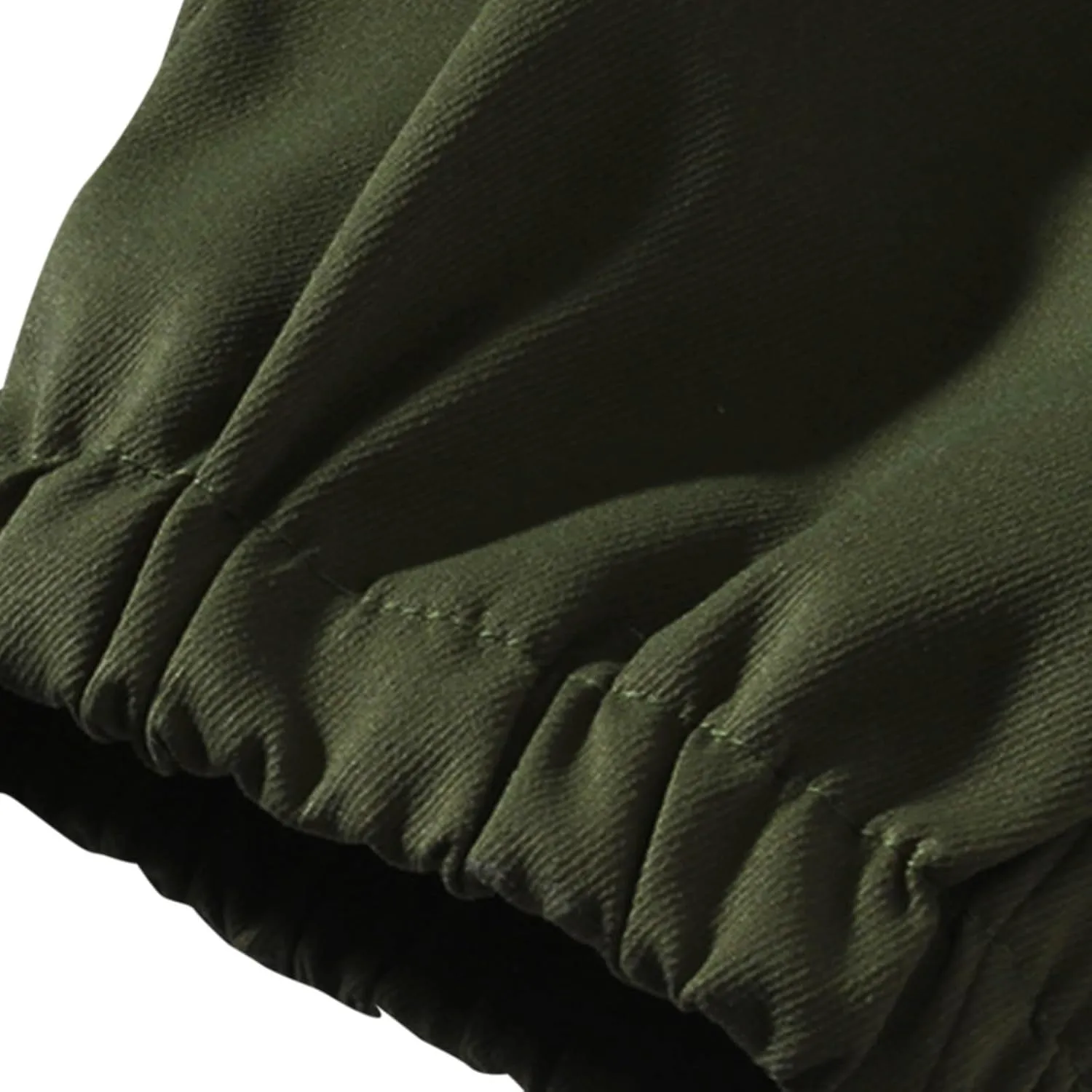 Finelylove Cargo Pants for Men Stretch Flex Sweatpants Relaxed Fit Elastic Waist Twill Work Pants Casual Tapered Joggers