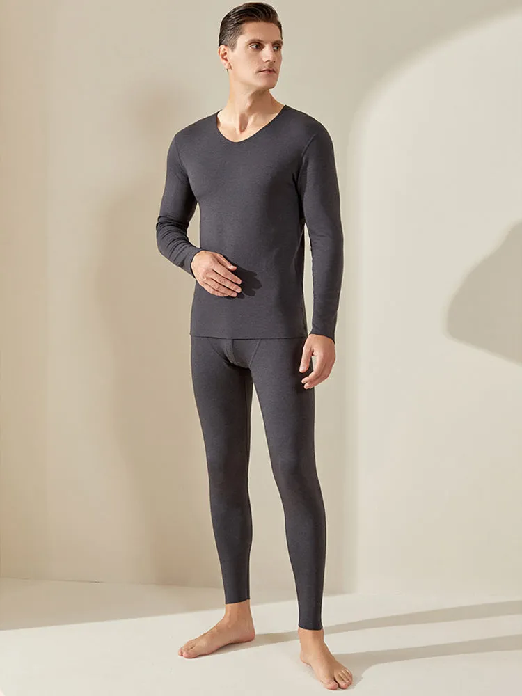 Fluffy Cotton Seamless Thermal Sets for Men