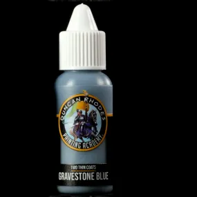 Gravestone Blue - Two Thin Coats
