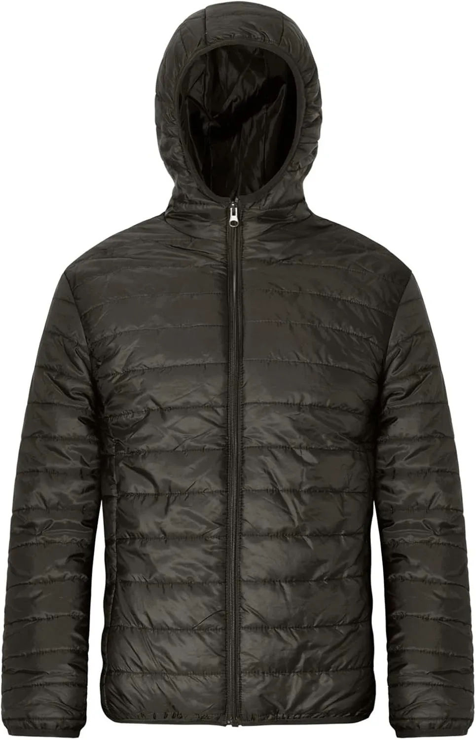 Men Puffer Jacket with Hood Ultra Lightweight Packable Quilted Hooded Bubble Down Jackets Winter Insulated Thick Outwear
