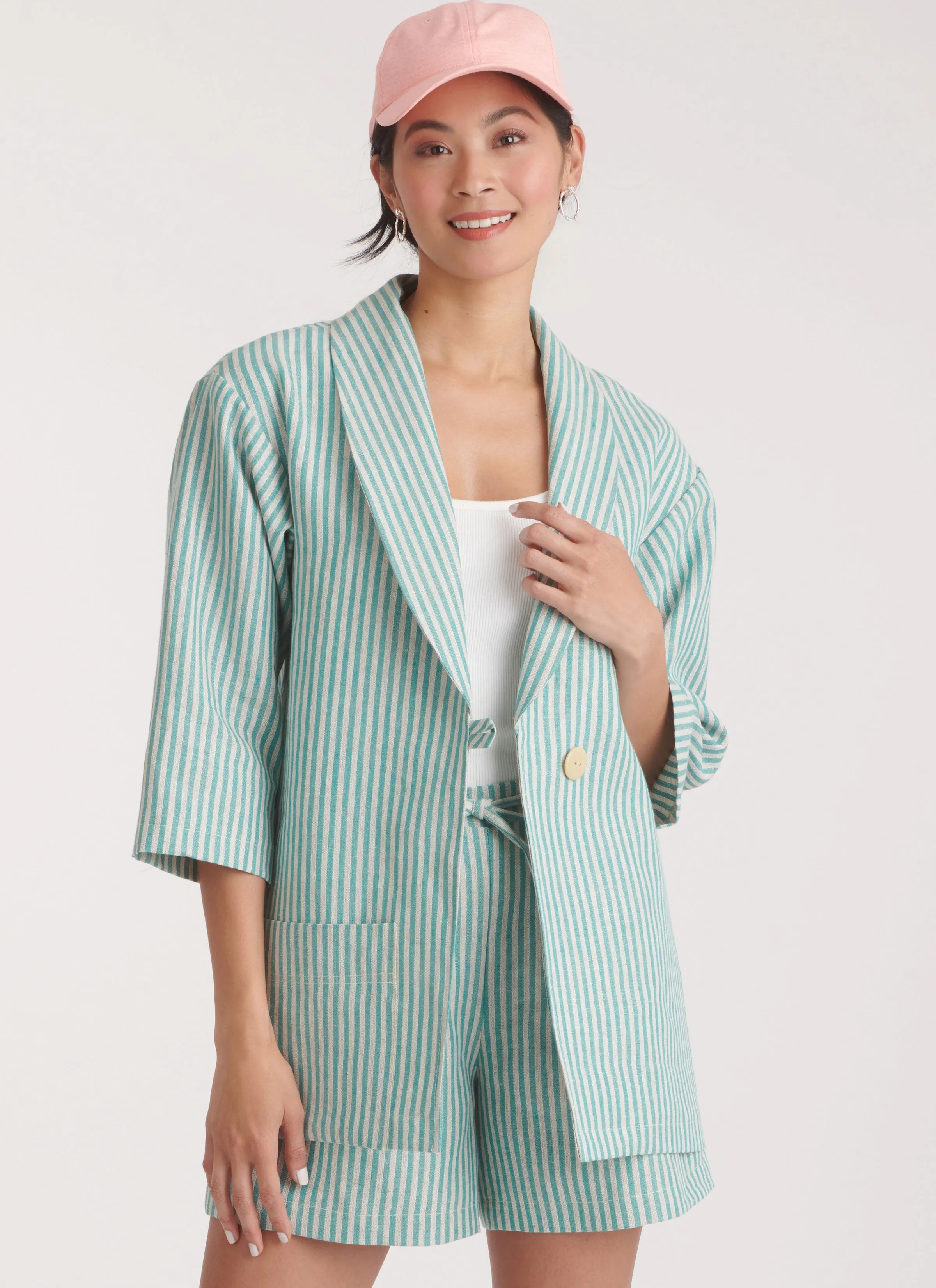 New Look sewing pattern 6780 Jacket, Shorts and Pants