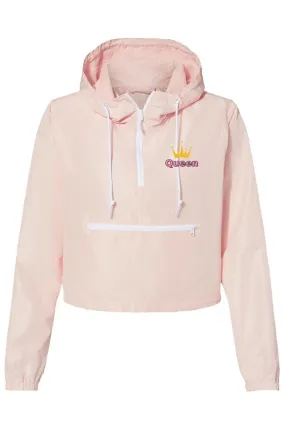 Queen - Lightweight Pullover Crop Windbreaker
