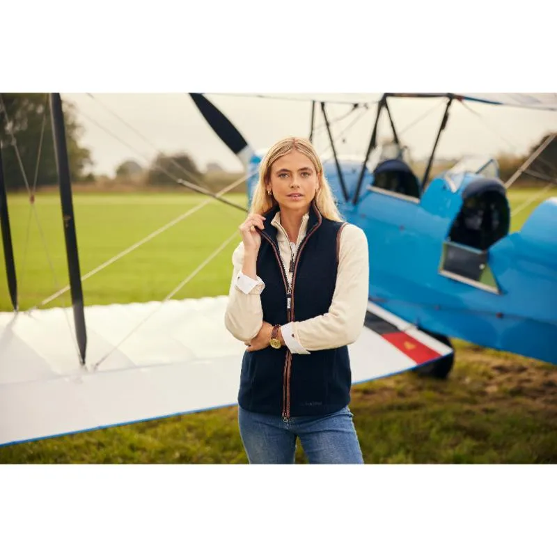 Schoffel Ladies Lyndon Fleece Gilet - Navy