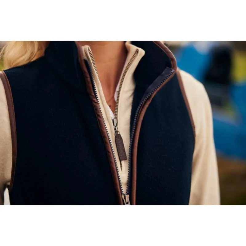 Schoffel Ladies Lyndon Fleece Gilet - Navy