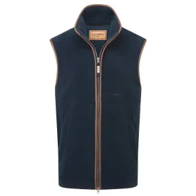 Schoffel Mens Oakham Fleece Gilet - Petrol Blue