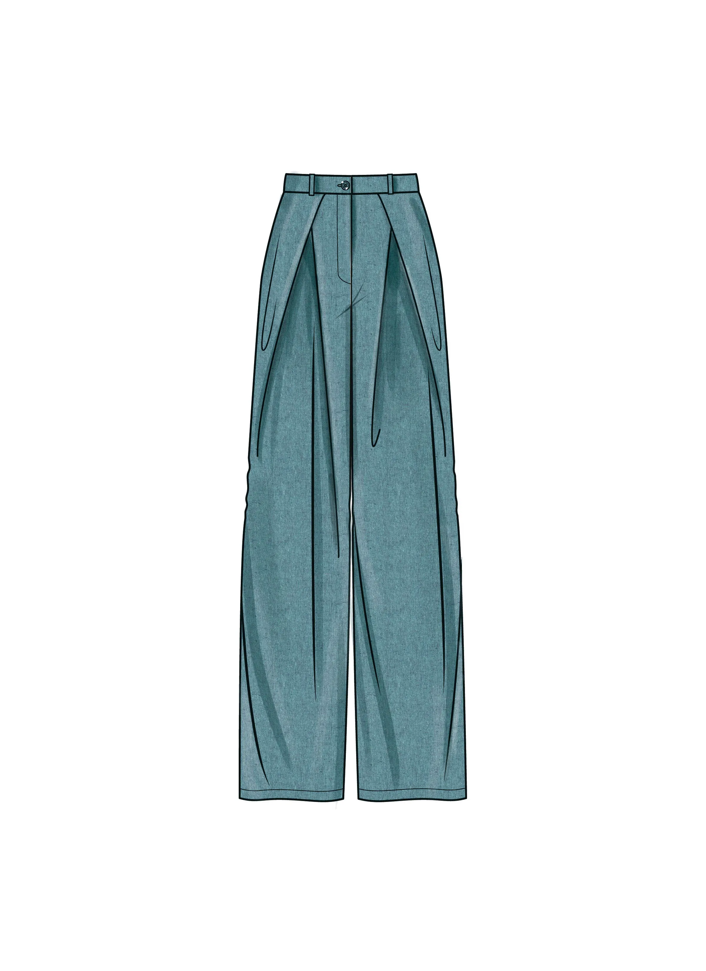 Simplicity 9753 sewing pattern Misses' Pants